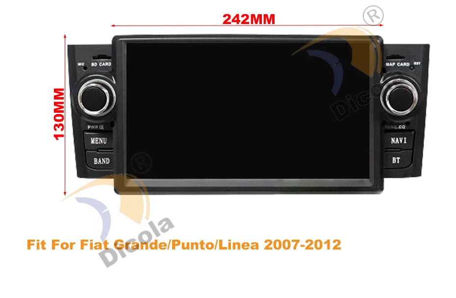 4G+ 64G PX5 ips Восьмиядерный Android 9 автомобильный DVD мультимедийный плеер для Fiat Grande Punto Linea 2007-2012 gps навигация Радио экран