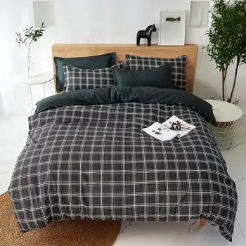 

Men's room decoration bedding set duvet cover+Bed sheet+Pillowcase Home textile decoration 3/4/5pcs