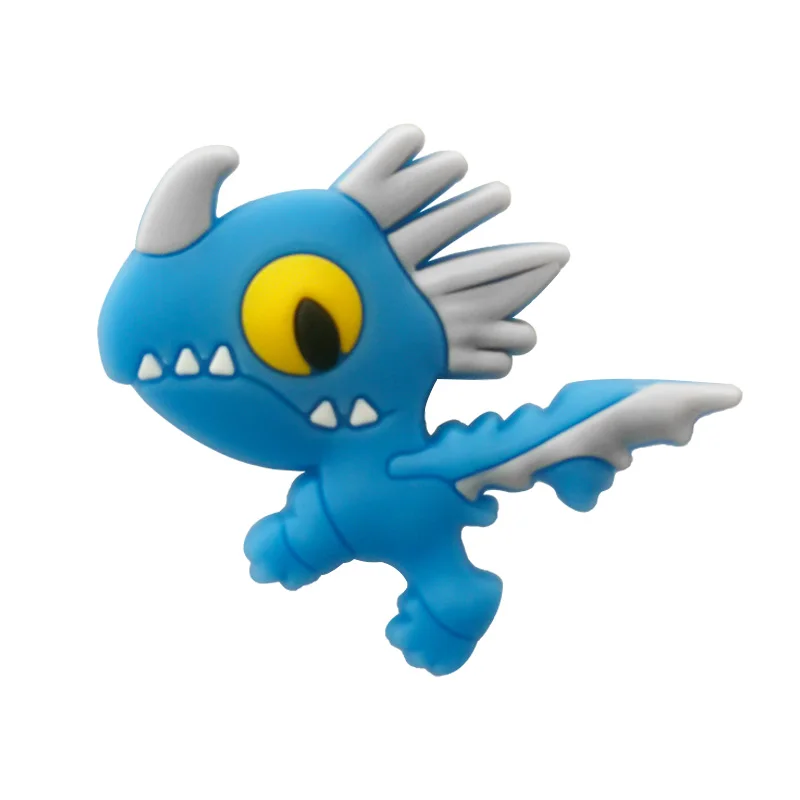100 шт./партия, Как приручить дракона, ПВХ, обувь, подвески, аксессуары, украшение для обуви, браслеты для детей, подарок
