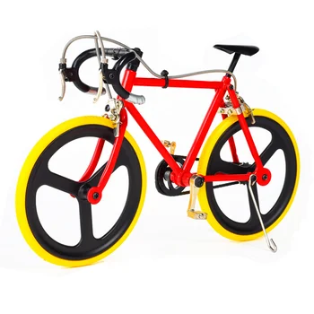 

DIY alloy assembled bicycle structure model simulation puzzle bicycle toy educational toy gift