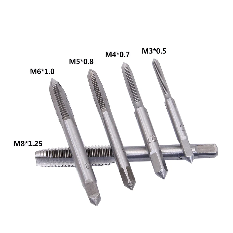 6 шт. отвертка ключ Набор Т-образный M3 M4 M5 M6 M8 гаечный ключ резьбонарезной ручной инструмент набор отвертка с реверсом держатель крана дешево