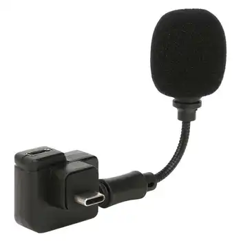 

Lightweight Condenser Recording Microphone Audio Adapter for DJI OSMO ACTION Sports Camera