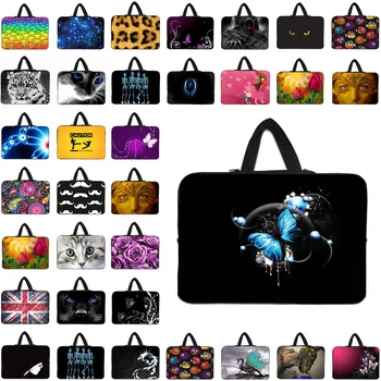 

2019 Xmas Gift Noteook Handle Bag 14 Neoprene 10 12 13.3 15 15.4 17 17.3" Laptop Chromebook Carry Case Funda Portatil 15.6 Bolsa