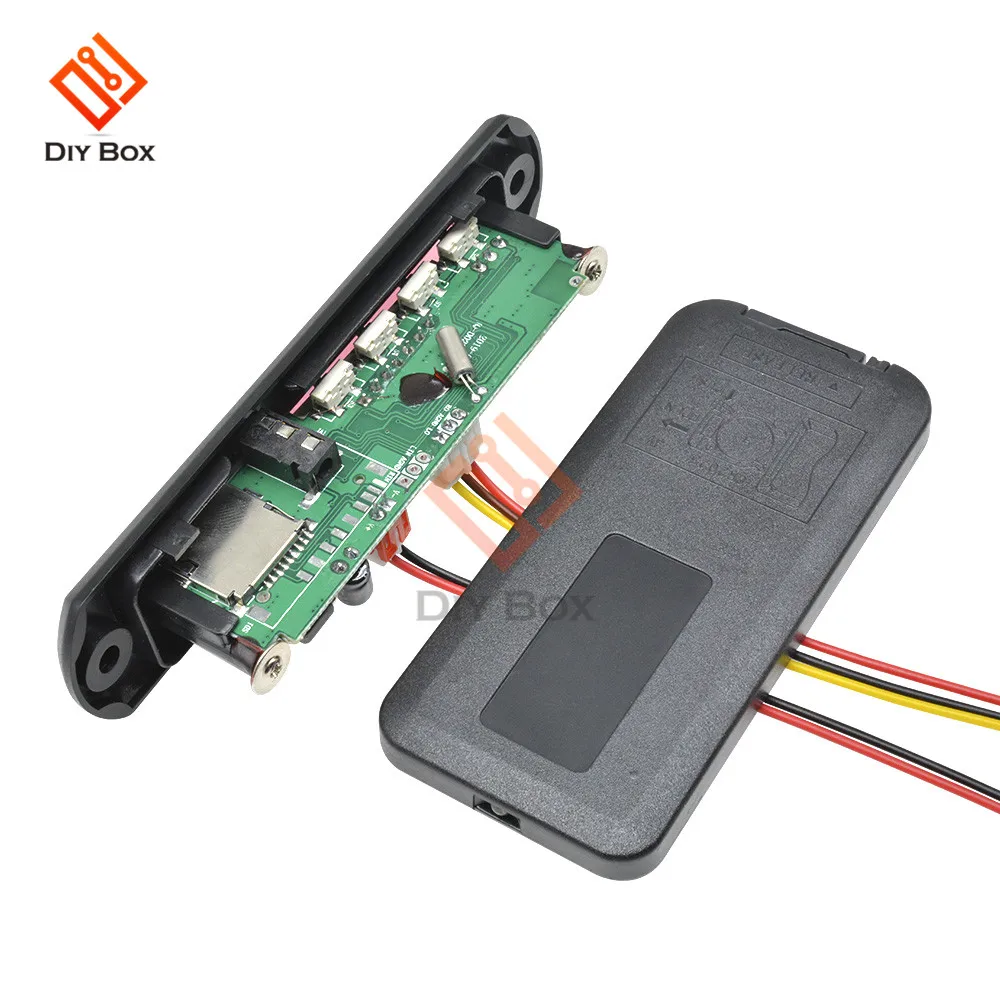 Универсальный 12 В авто беспроводной MP3-плеер WMA декодер доска аудио модуль USB TF беспроводной пульт дистанционного управления радио модуль