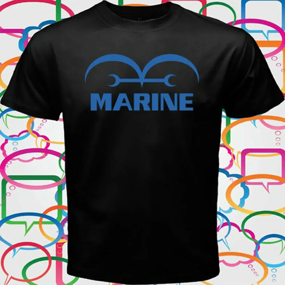 Baru One Piece * Marine Logo Anime Laki 