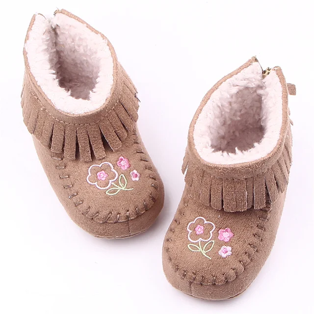 Baby Boots For 0-18M: Warm and Stylish Winter Footwear for Baby Girls