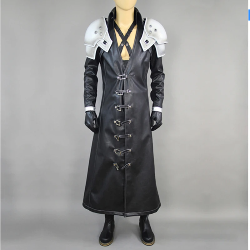Final Fantasy VII Advent дети Sephiroth косплей костюм полный костюм сапоги на заказ голливудские вечерние костюмы
