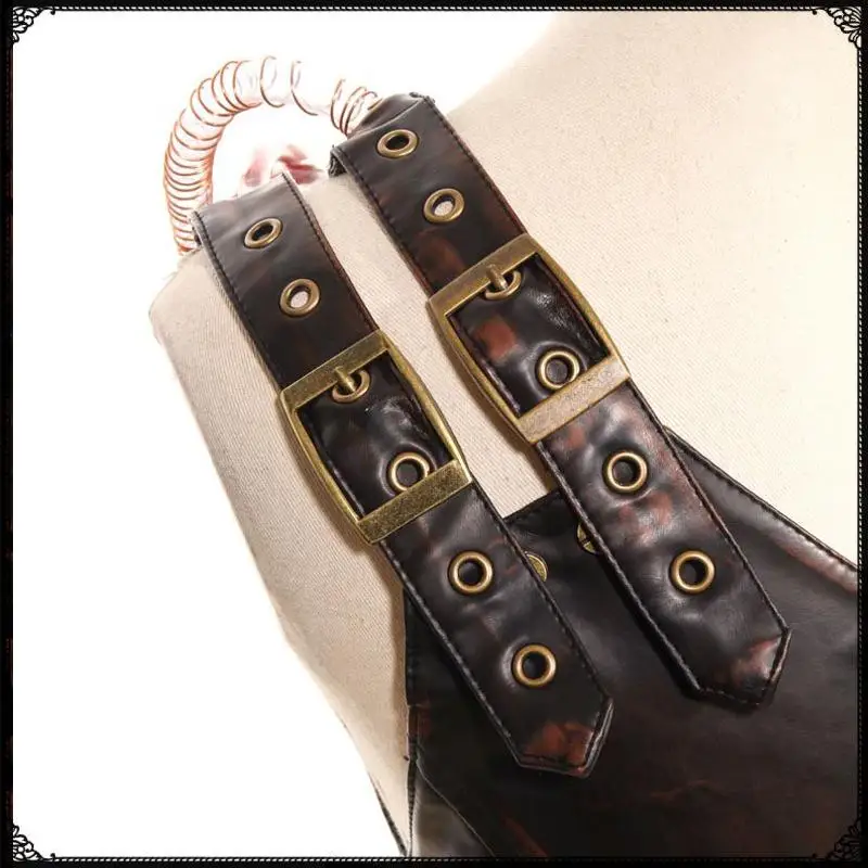 Retro Steampunk Heart Buckle Belt