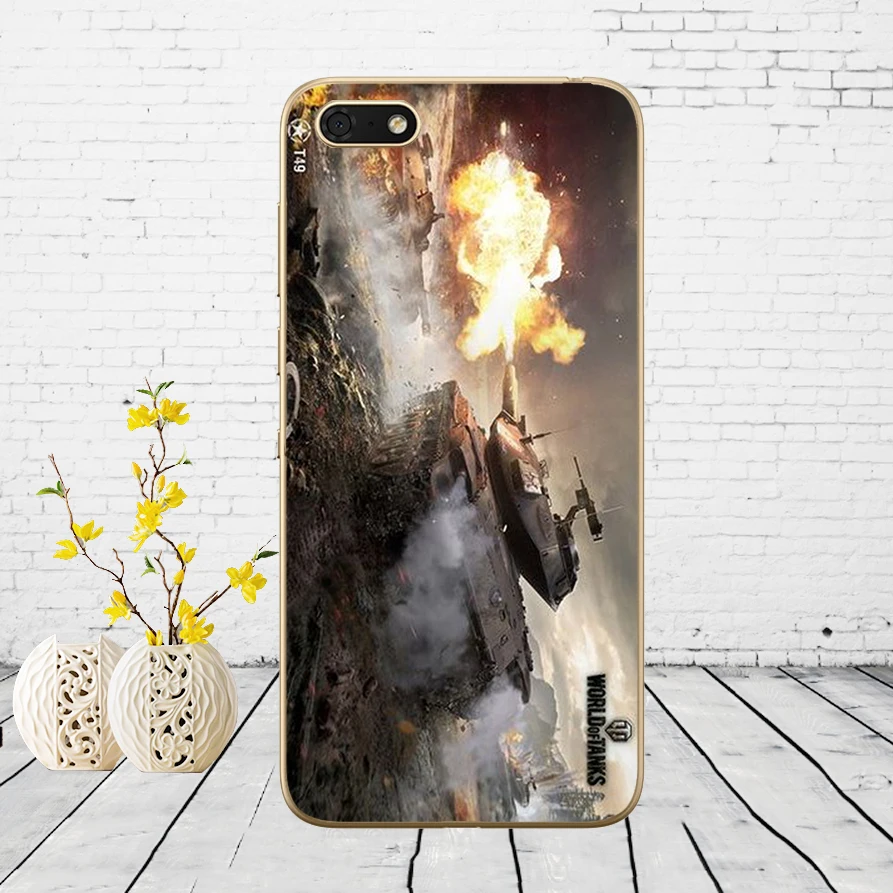 91DD world of tanks Мягкий силиконовый чехол для Huawei Honor 9 10 Lite 7A 5,45 7a pro 7c 5,7 дюймов 7x 8x чехол - Цвет: 3