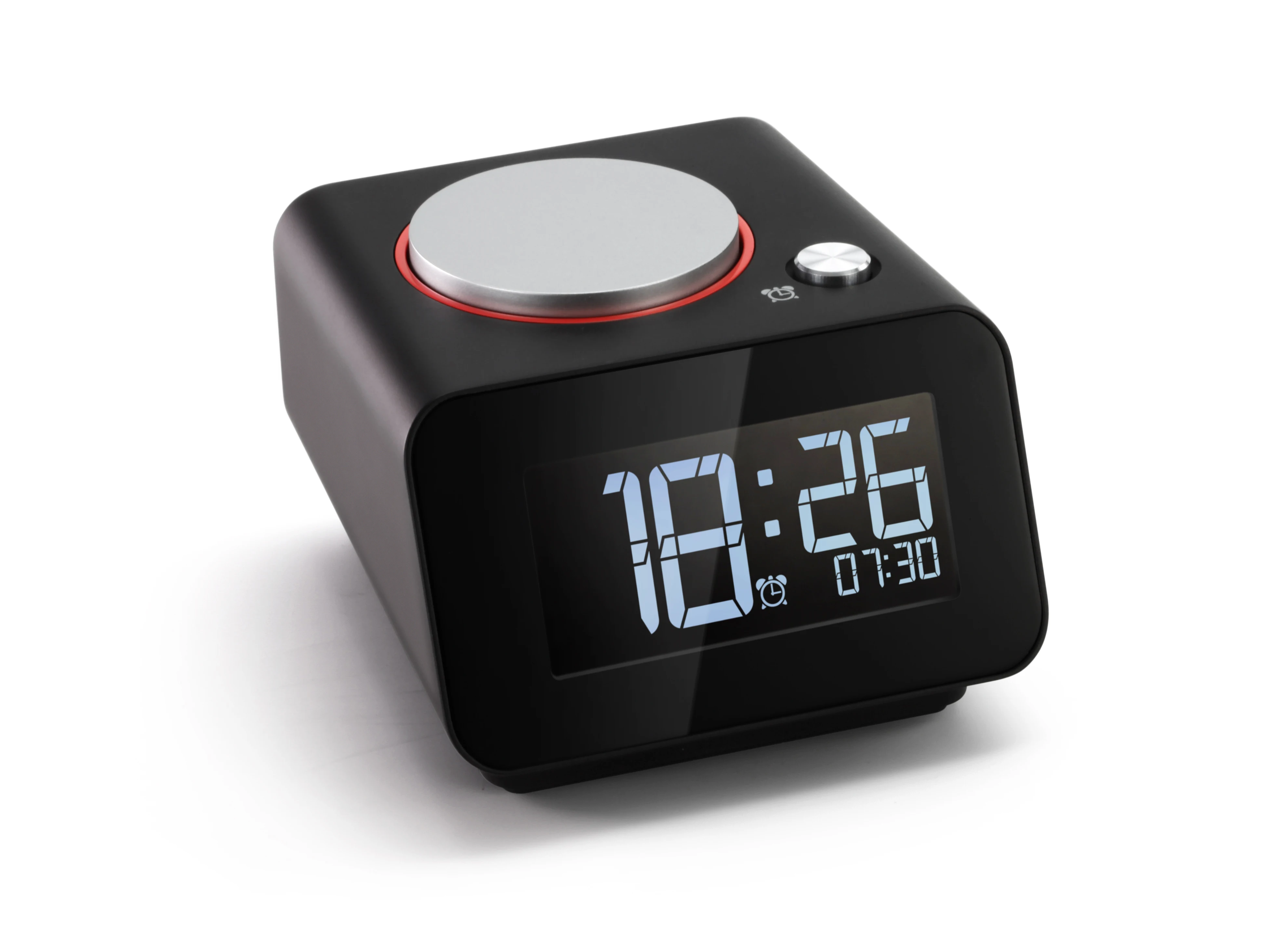 Homtime tabke часы для спальни с двумя портами USB зарядного устройства рядом цифровым