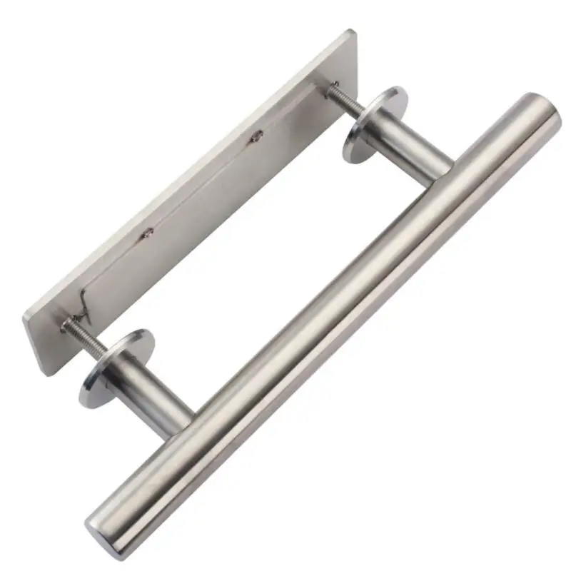 

1*Handle Door Replacements Cabinet Handles 15cm Sliding Door Handle Silver Stainless Steel Cabinet Closet Tool Home Garden