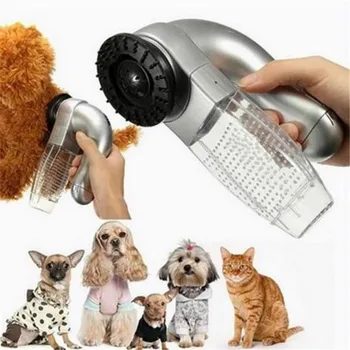 

1 Pcs Portable Electric Pet Sucking Cat And Dog Massage Cleaning Vacuum Cleaner Pet Hair Stick Hair Brush Pet Cleaning Tool