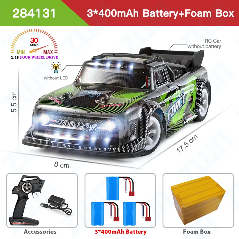 WLtoys 1:28 284131 K989 30KM/H 2.4G Racing Mini RC Car 4WD Electric High Speed Remote Control Drift Toys for Children Gifts monster truck remote control car RC Cars