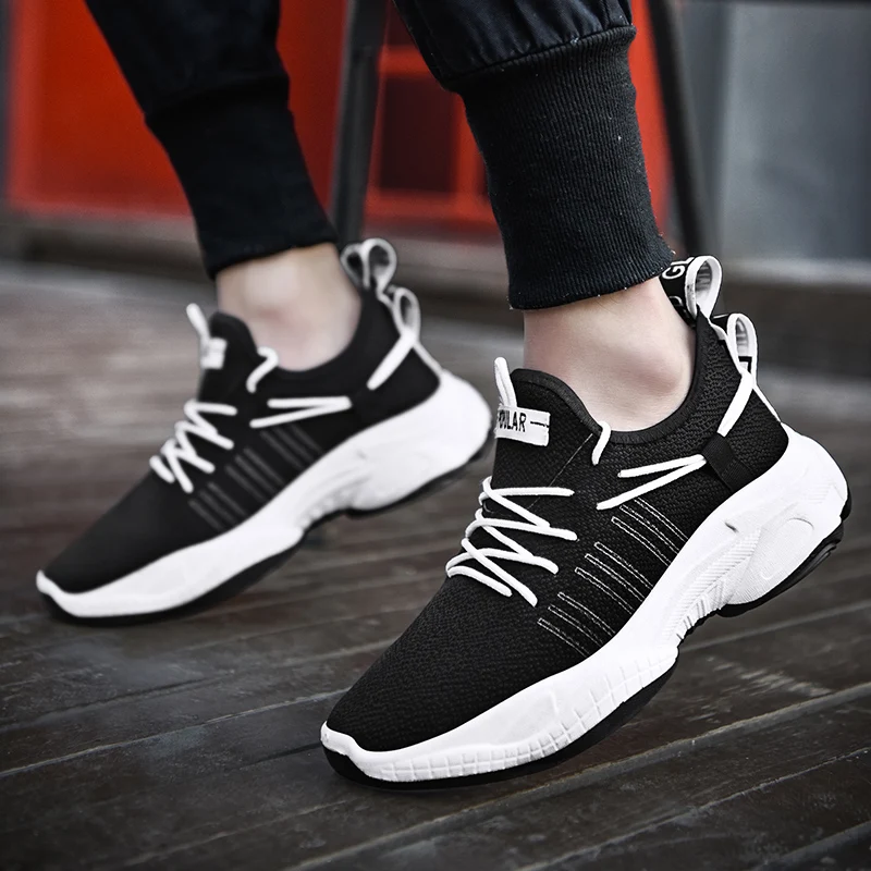 VESONAL Flyknit хип хоп кроссовки мужская обувь Повседневная Удобная Новинка весна лето дышащая мужская обувь прогулочная обувь