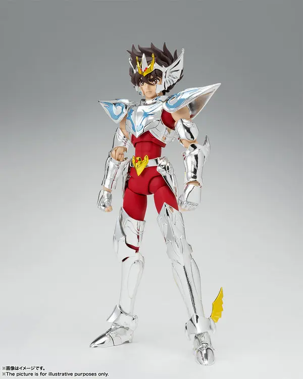 seiya Pegasus фигурка Металл ПВХ модель игрушки украшения день рождения Коллекция рождественских подарков