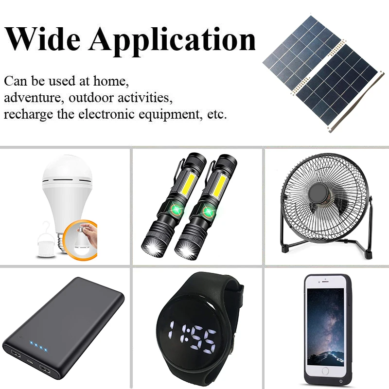 Chargeur De Panneau Solaire Portable 40 W Pour Camping, Randonnée, Panneau Solaire Monocristallin Pliable Avec Haute Efficacité De Conversion, Léger Et Pratique (camouflage