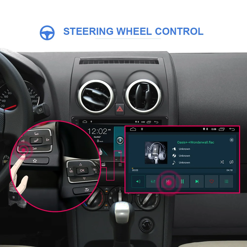 Автомобильный Радио мультимедийный плеер для Nissan Qashqai 1 J11 J10 2Din Android 9,0 Авторадио gps навигация магнитофон головное устройство DSP