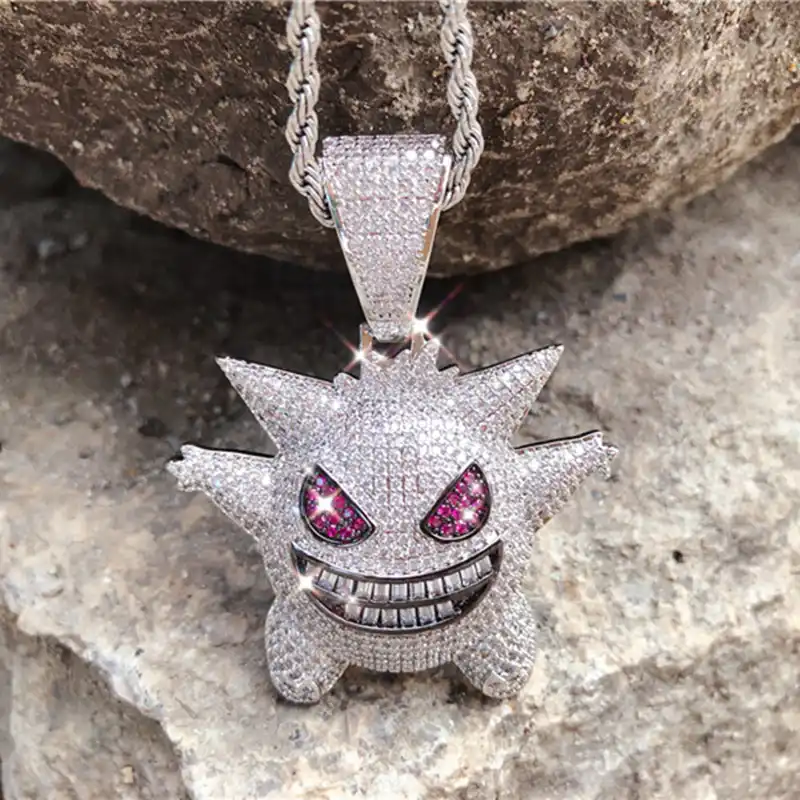 ブリンブリンアイスアウトジルコン Gengar ポケモン男性ラッパーヒップホップジュエリーアクセサリー Pendant Necklaces Aliexpress ブリンブリンアイスアウトジルコン Gengar ポケモン男性ラッパーヒップホップジュエリーアクセサリー Pendant Necklaces Aliexpress
