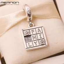 Новые висячие серебряные S925 очаровательные 925 пробы серебряные Семейные игровые шармы подходят для браслетов с бусинами DIY Подвеска для изготовления ювелирных изделий