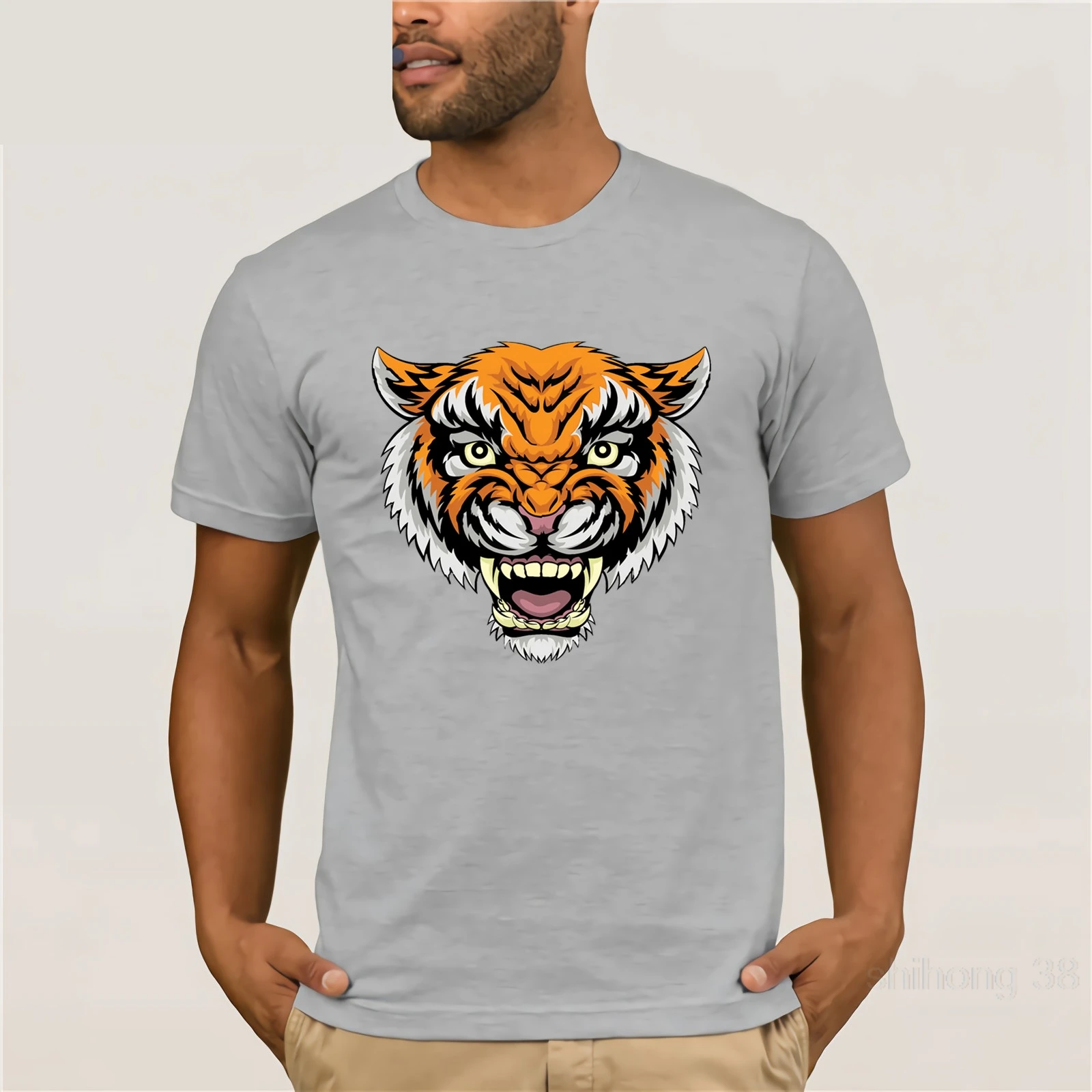 Mandy Nicolas Cage Tiger Baseball Shirt 