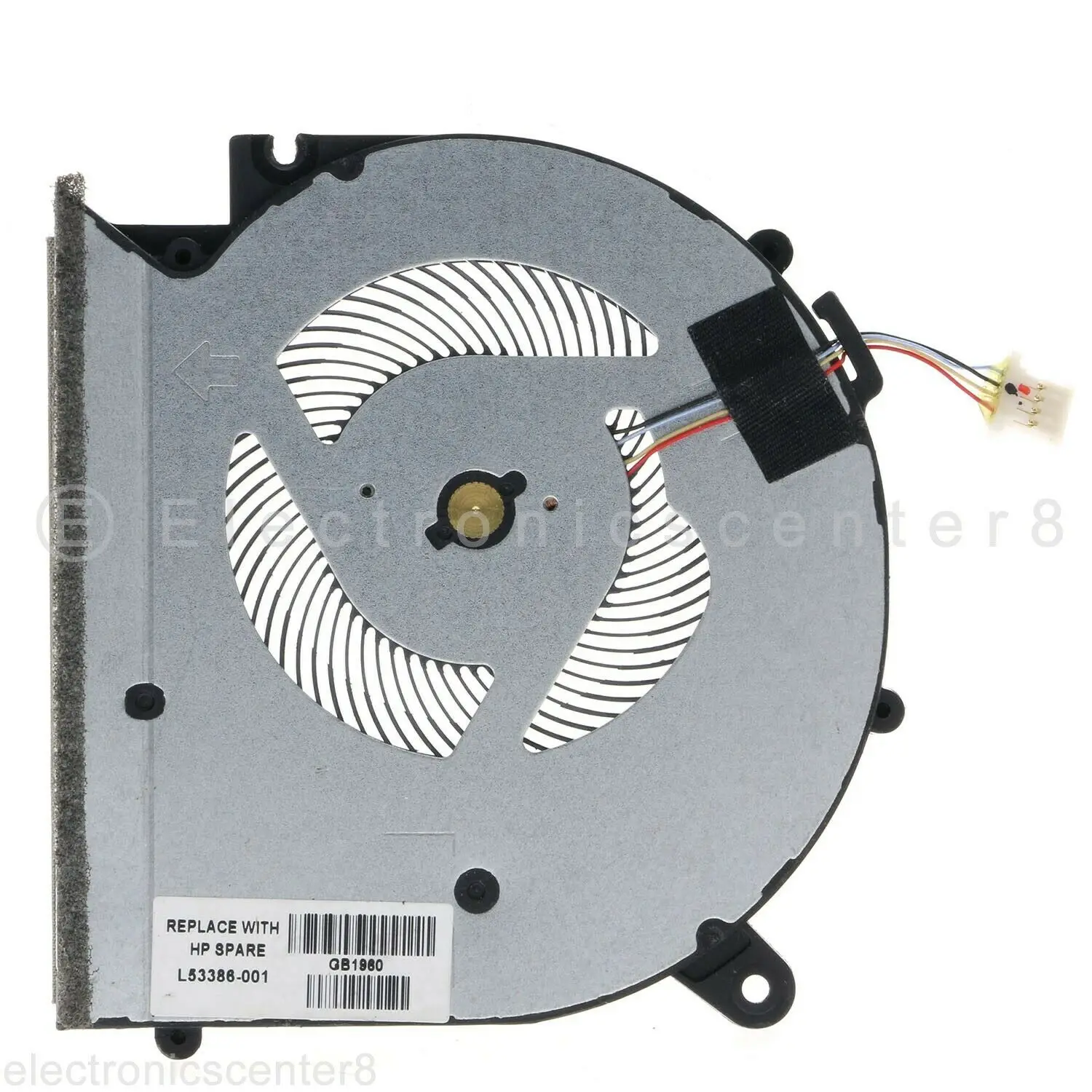 Ventilador de Refrigeração da Cpu de Jianglun para hp Envy Series Nd75c23-18j02 13-aq 13-aq0000 L53386-001 - Imagem 4