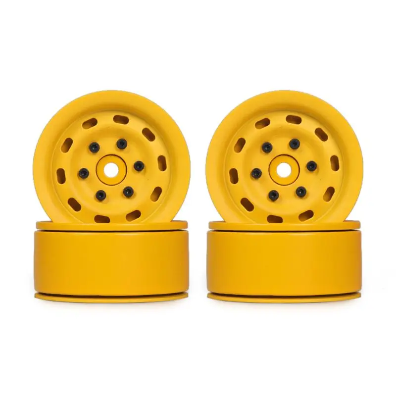 

Universal 4Pcs 1.9 inch Metal Hub Wheel Rim for 1/10 RC Car Crawler Axial SCX10 Accessories Drop Shipping