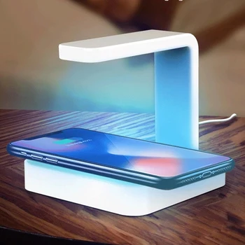 

Wireless Charging UV Light Phone Sterilizer Box Jewelry Phones Cleaner Personal Sanitizer Disinfection Cabinet Ultraviolet Lamp