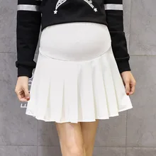 Весенние юбки для беременных s короткие юбки Летняя беременность женская повседневная одежда для мам кормящих пачка юбки
