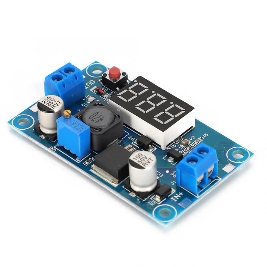 DC-DC 4~ 40V LM2596 Регулируемый преобразователь модуль Напряжение понижающий регулятор Напряжение контроллер