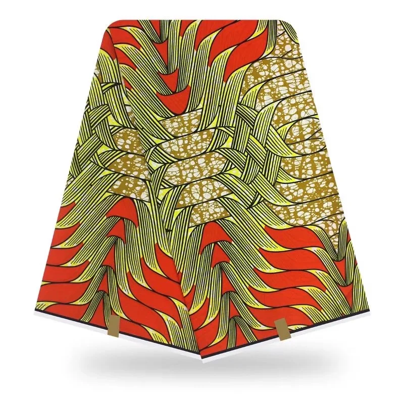 Miss. L Новая африканская восковая хлопковая ткань с принтом, высокое качество, Анкара, восковая Ткань 6 ярдов/шт для свадебной вечеринки SP19S121014