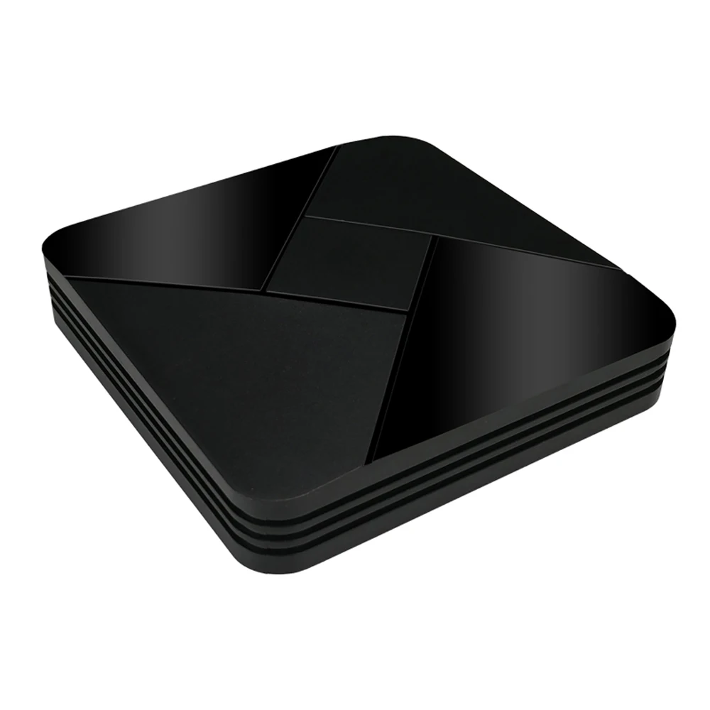 X5 Smart tv Box Android 7.1.2 8GB Медиаплеер UHD 4K медиаплеер 1 GB/8 GB H.265 BT4.0 100M LAN 2,4G WiFi с пультом дистанционного управления