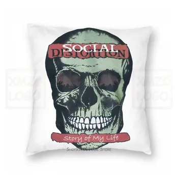 

Punk Rock Social Distortion Pillow case Adolescents Offspring Nofx Xs3Xl Women Men