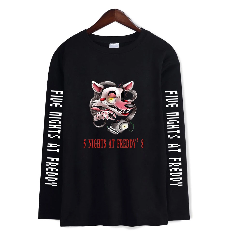 Five Nights at Freddy хип-хоп Уличная футболка модные брендовые футболки harajuku мужские летние с длинным рукавом
