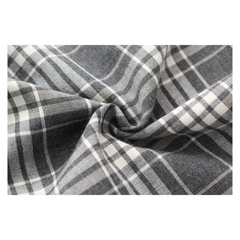 Pajama Pants Mens Pants Spring Autumn Men 100% Cotton Sleep Bottoms Male Top Quality Trousers Men Casual Plaid Pantalon Pijama Hombre Pants S-XXL