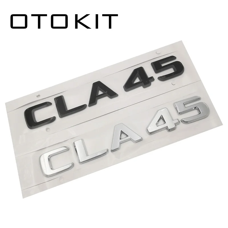 Badge Emblème De Queue AMG C63 S Brabus Nouveau Style 2024 Rouge Carbone