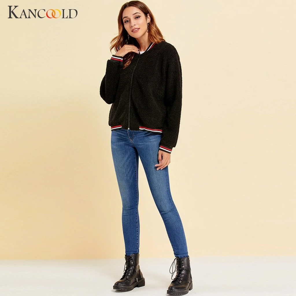 Пальто KANCOOLD модный Женский Повседневный Кашемировый Кардиган с длинным рукавом