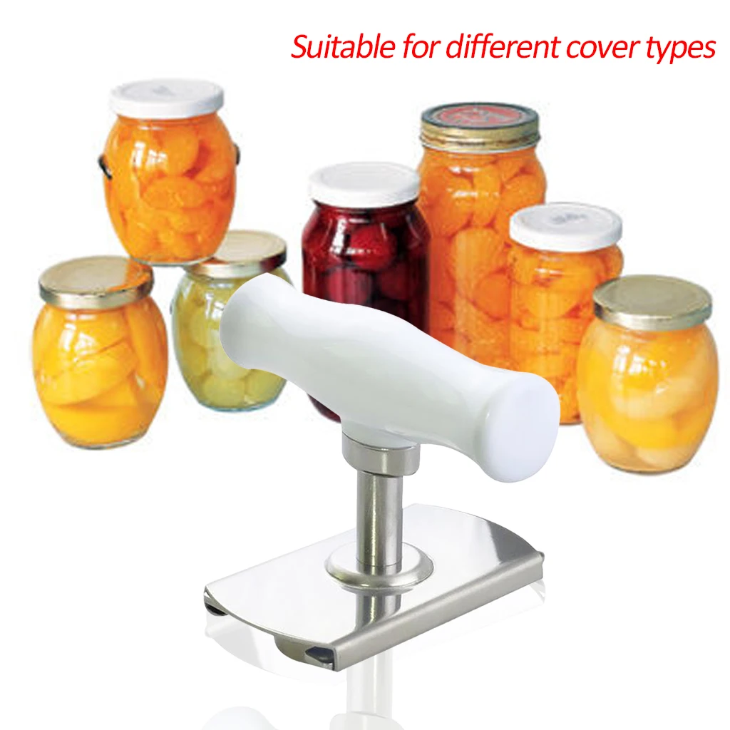 Руководство Abrebotellas Ajustable De Acero Inoxidable TapóN De Rosca Tarro Vidrio Herramienta Abierta Cocina
