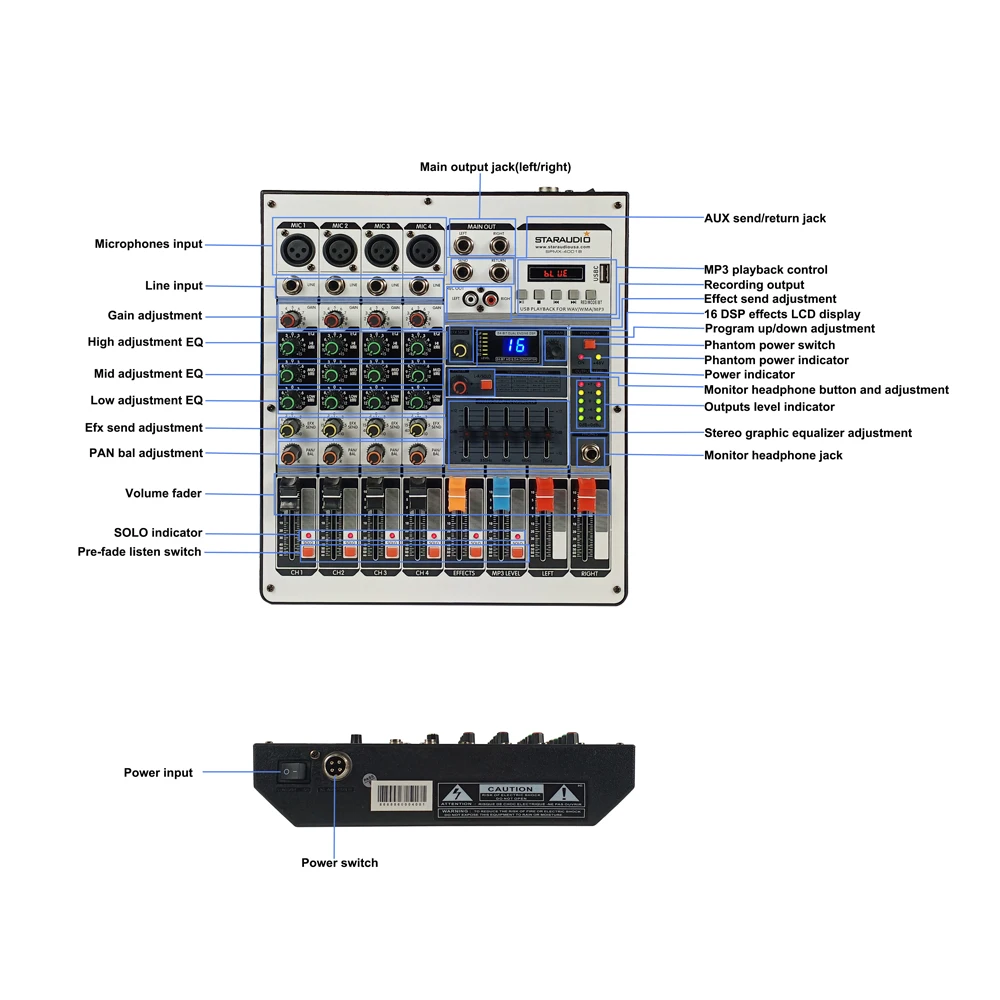 bluetooth mixer
