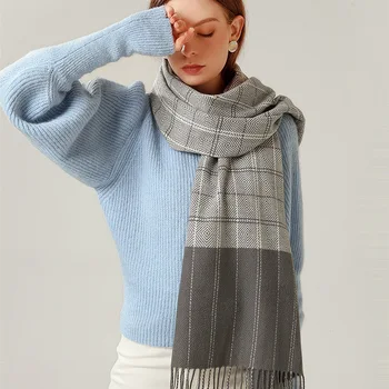 

Armin Arlat Scarf Women Designer High Quality Neckerchief Blanket Warm Tippet Soft Shawl Wrap Minimalism Fashion Long Scarves