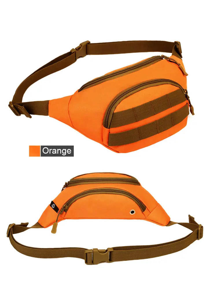 Уличные тактические сумки камуфляж Molle Охота Climibing Спортивные Сумки Карманы Водонепроницаемый походный портативный поясная сумка нейлон