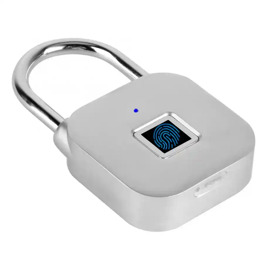 fingerprint lock mini waterproof usb charge anti-theft keyless