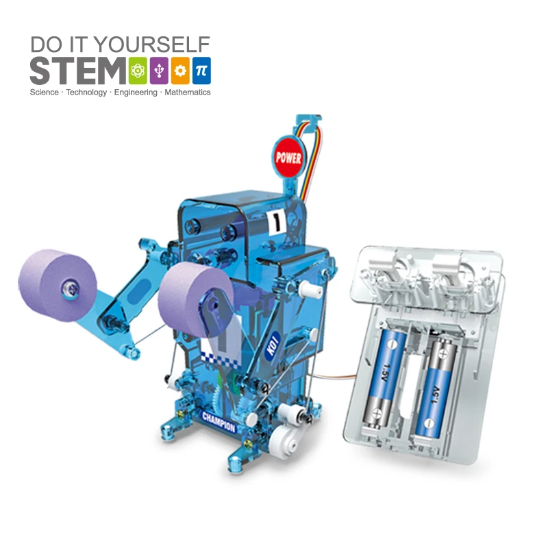 SUBOTECH DIY Boxing Fighter Self-Assembled Building Robot Blocks Kit STEM Toy Educational Remote Control Toys For Kids Robot Kit SUBOTECH DIY Boxing Fighter Self-Assembled Building Robot Blocks Kit STEM Toy Educational Remote Control Toys For Kids Robot Kit