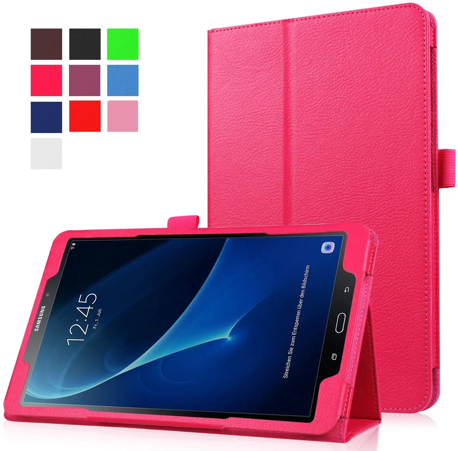 Чехол-книжка из искусственной кожи для Samsung Galaxy TAB A 10 1 2016 тонкие чехлы с