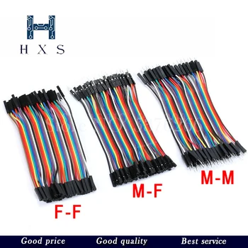 40-120Pcs Dupont สาย10ซม.40Pin ชายชาย + ชาย + ชายหญิงหญิงสายจัมเปอร์สำหรับ Arduino DIY KIT 1