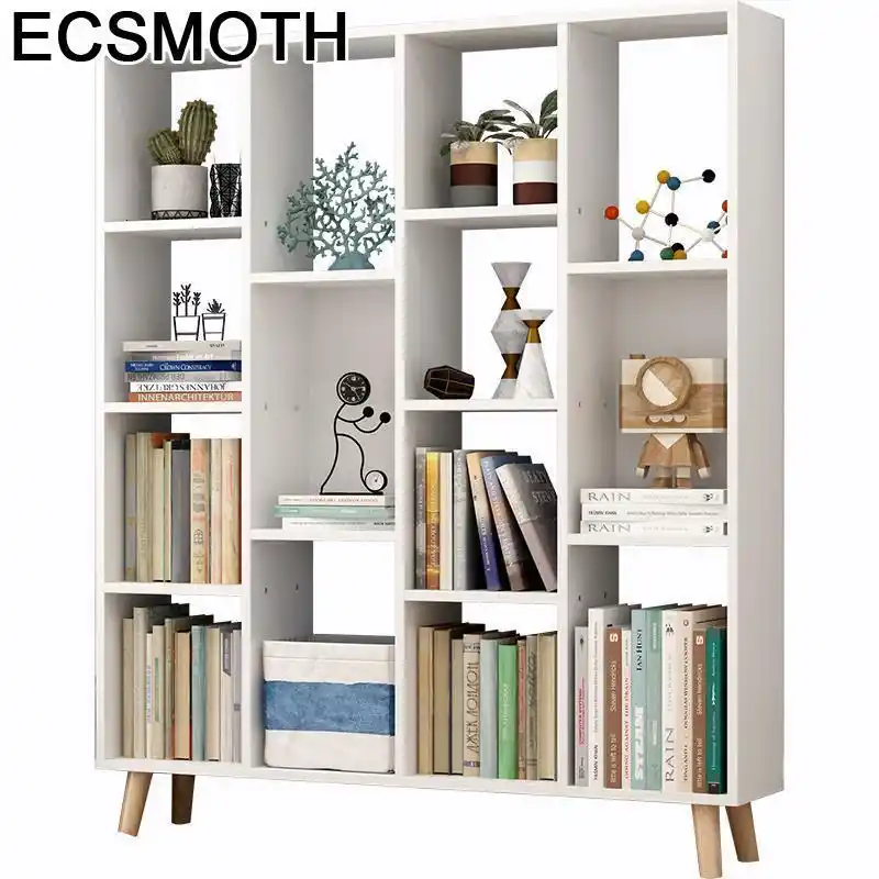 Estante Movil Para Libros Decoracion De Casa Muebles De Madera