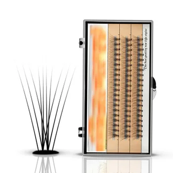 

3D False Eyelashes 6-14mm Individual Lashes Single Cluster Planting Russian Premade Volum Eyelashes Extensions