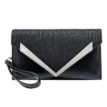 

New bag female new fashion envelope hand clutch small bag dress dinner bag banquet shoulder diagonal bag women leather handbags