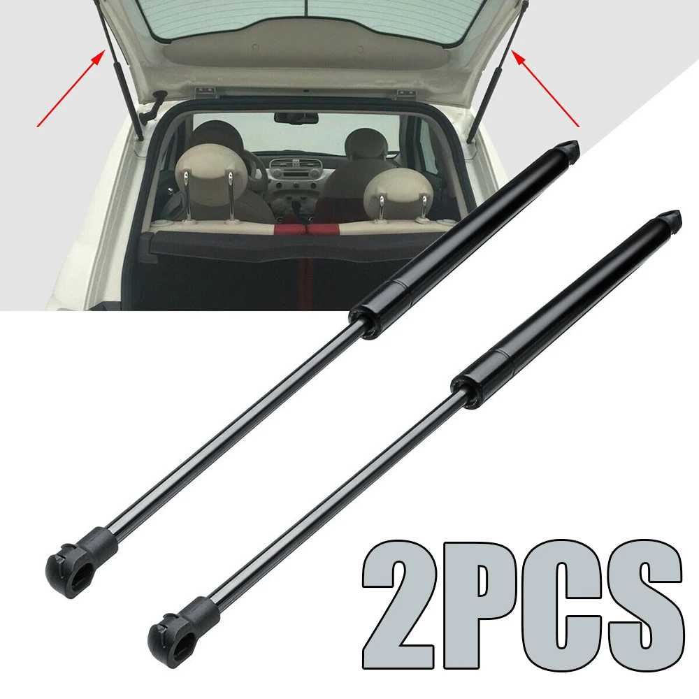 

2pcs Metal Car Rear Trunk Lift Support Hydraulic Rod Shock Bars Bracket For Fiat 500 312 Series 07-17 Hatchback