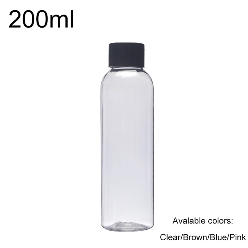 

200ml Face Toners Water Package Bottle Empty Cosmetic Lotion Cream Shower Gel Shampoo Plastic Container Screw Cap Free Shipping