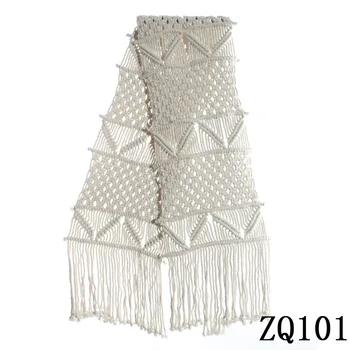 

Online Celebrity-Northern European-Style Table Runner Handmade Cotton Rope Weaving Swept It Outdoor Wedding Banquet Activity Dec